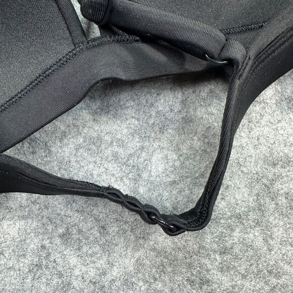 Lululemon Waterside Swim Top Black Triangle Bikini Size 8 A/B - Picture 7 of 10